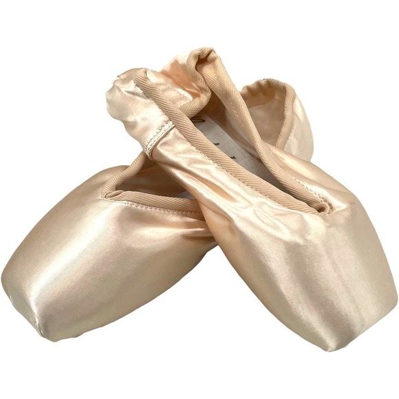 Grishko Ulanova I European Pink Soft Shank Ballet Pointe Shoes Size 3.0 3X SS - Picture 6 of 11